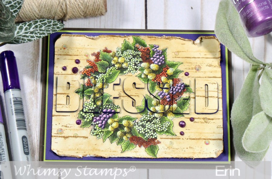 Harvest Wreath Eclipse&nbsp;Card