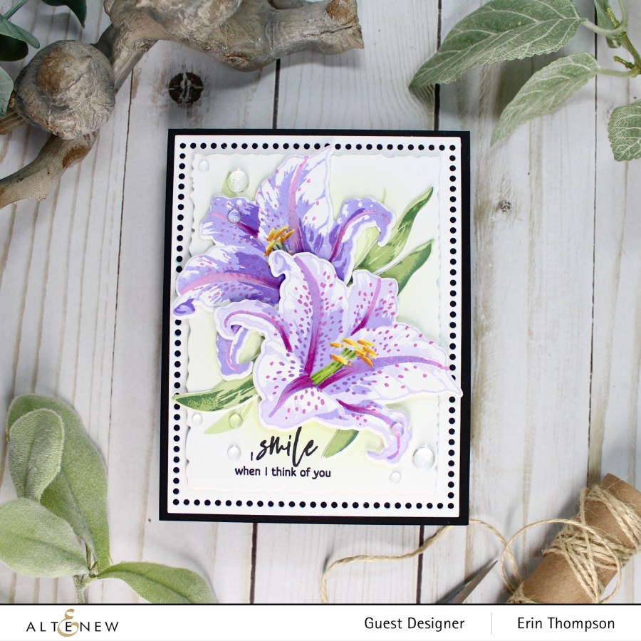 Altenew Build-A-Flower: Queen of the Lilies Release Blog Hop +&nbsp;Giveaway