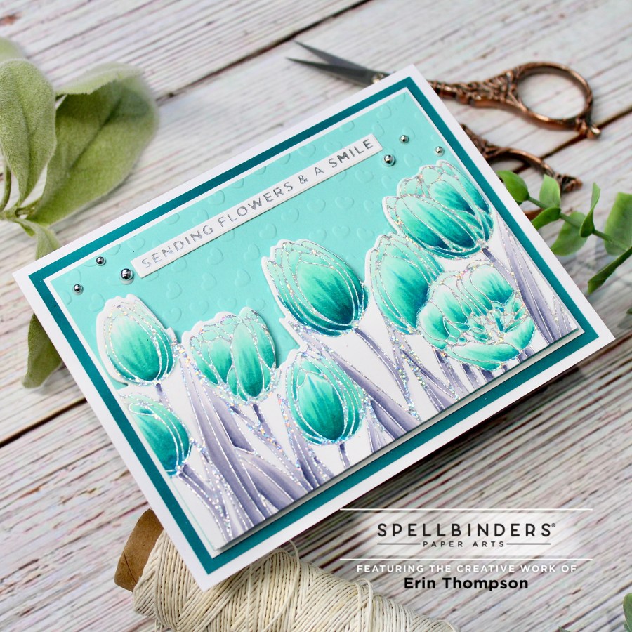 Glimmer Foiled Tulips