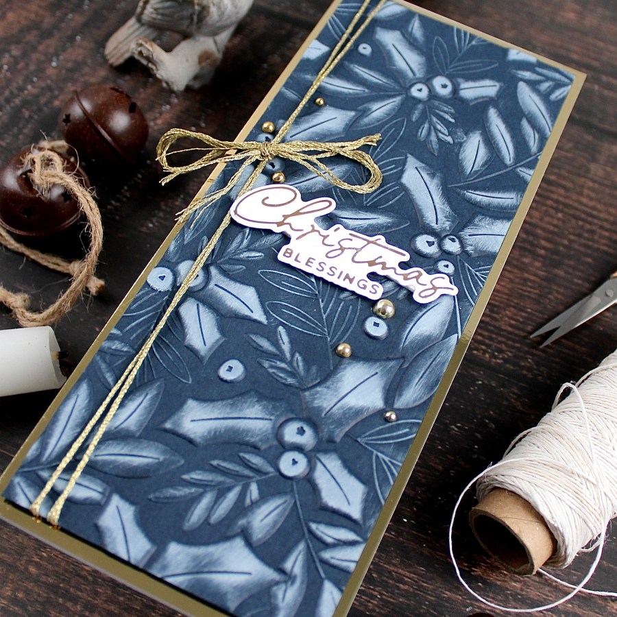 De-Light-Ful Christmas 3D Embossing&nbsp;Folder